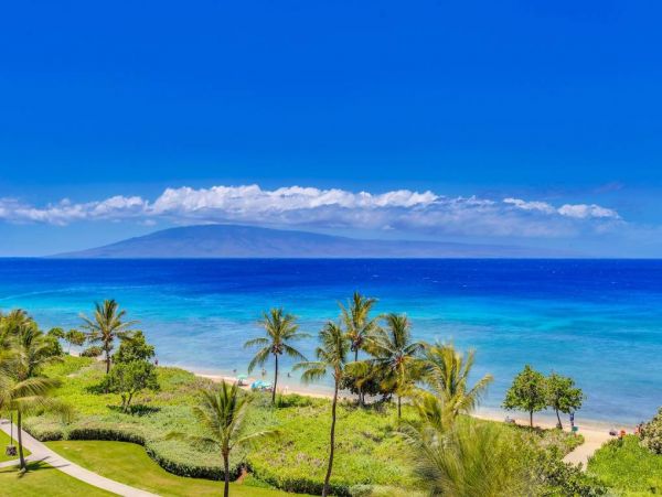 Kaanapali 5th Floor 3 Bedroom Beach Condo Partial Gulf Views