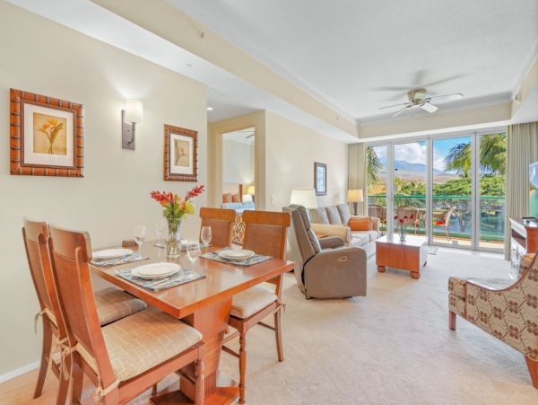 Kaanapali 2 Bedroom-1 Bath Suite with Mountain & Ocean Views
