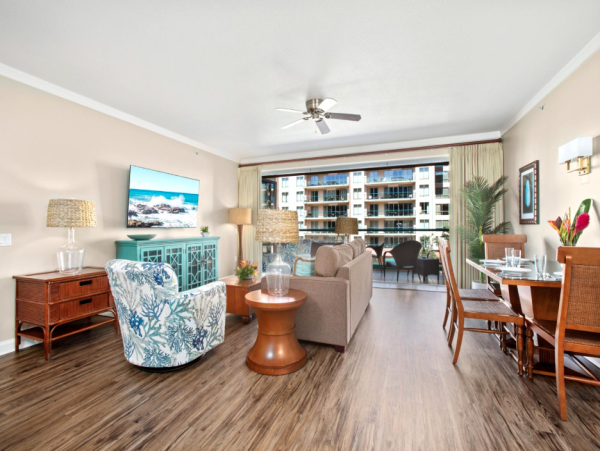 Two Bedroom Condo with Ocean Views Sleeps Eight Guests