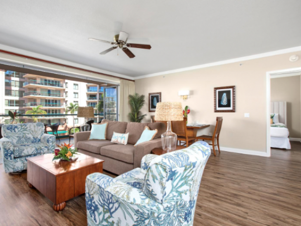 Two Bedroom Condo with Ocean Views Sleeps Eight Guests