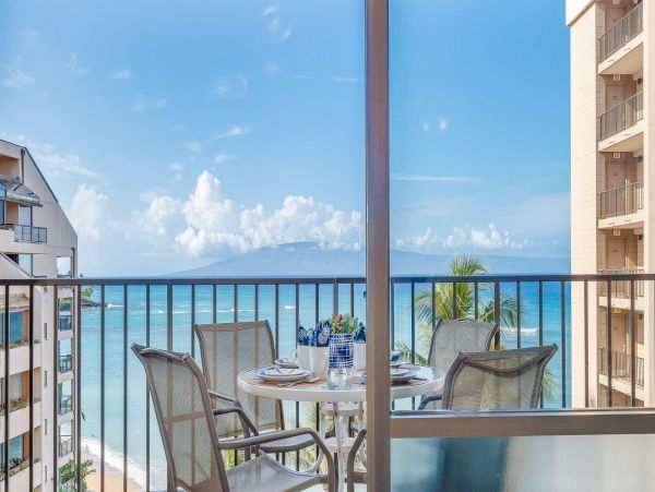 Oceanfront Lahaina Vacation Rental on Kahana Beach