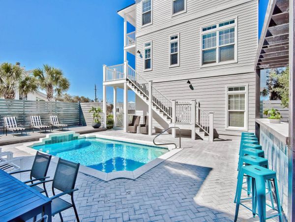 30A Florida Luxury Vacation Rental - Gulf Coast Beach House with Pool & Carriage House