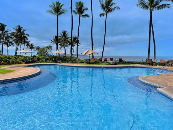 Beautiful Wailea Vacation Condo with Pool Beach Side