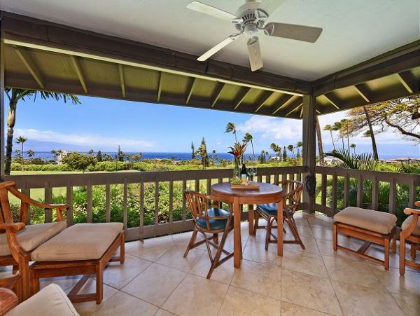 Kaanapali Two Bedroom Vacation Rental Golf & Ocean View