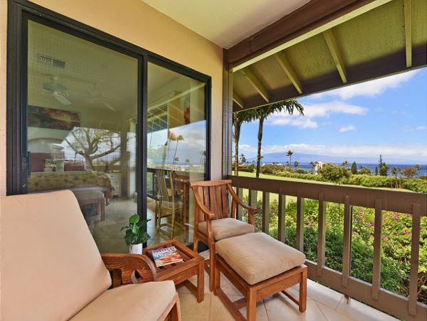 Kaanapali Two Bedroom Vacation Rental Golf & Ocean View
