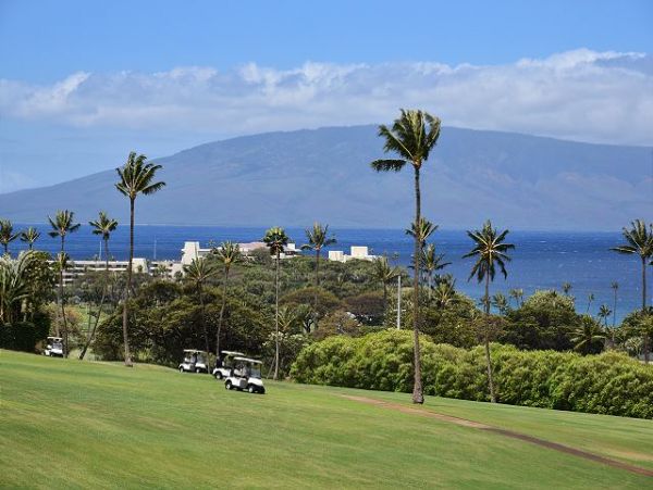 Kaanapali Two Bedroom Vacation Rental Golf & Ocean View