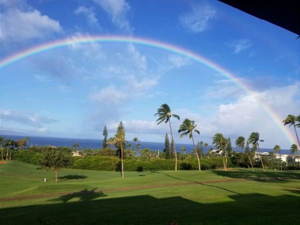 Kaanapali Two Bedroom Vacation Rental Golf & Ocean View