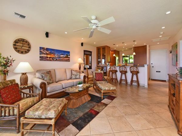 Kaanapali Two Bedroom Vacation Rental Golf & Ocean View