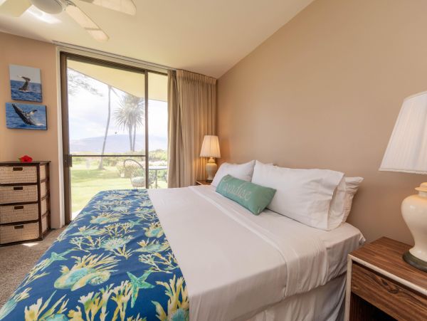 Two Bedroom Oceanfront Condo in Maui Sleeps Six Guests