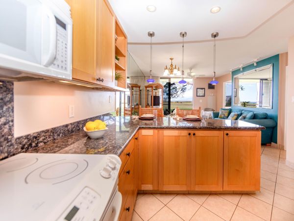 Two Bedroom Oceanfront Condo in Maui Sleeps Six Guests