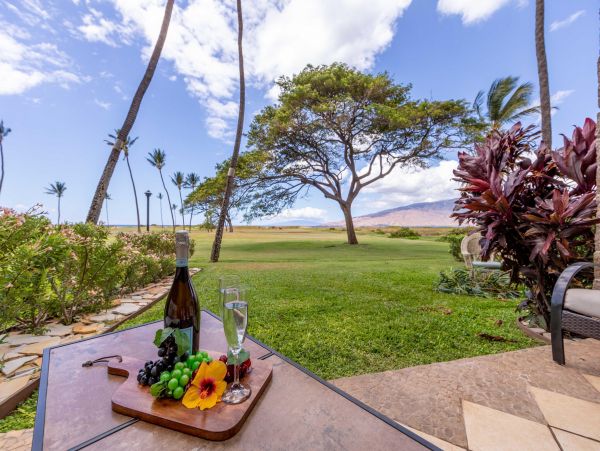 Two Bedroom Oceanfront Condo in Maui Sleeps Six Guests