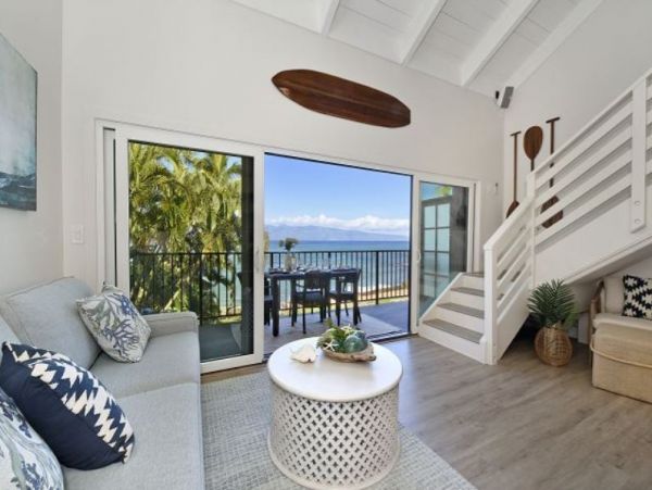 Vacation Rental Beach Condo With Pool In Kahana Ocean Views