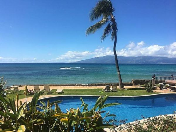 Vacation Rental Beach Condo With Pool In Kahana Ocean Views