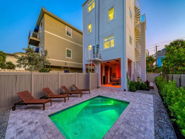 Three Bedroom New Condo Right Across From Beach
