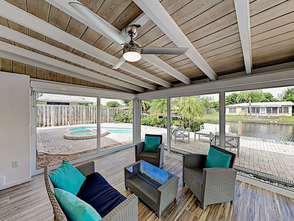 Fort Lauderdale Canal Front 3 Bedroom Vacation Home