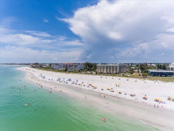 Treasure Island Beachfront Condo Florida Gulf Coast Vacation Rental with Pool & Hot Tubs