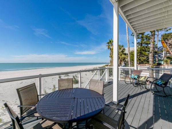 Treasure Island Vacation Rental - Beachfront House with Direct Beach Access