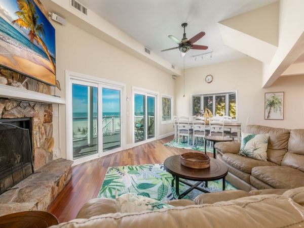 Treasure Island Vacation Rental - Beachfront House with Direct Beach Access
