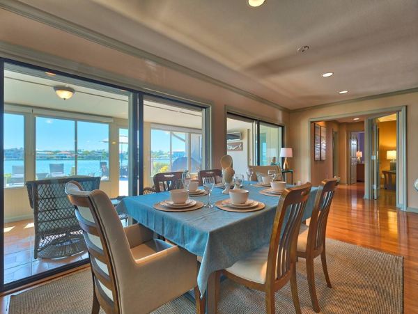 Waterfront Pool Vacation Home in Indian Rocks Beach Sleeps 10