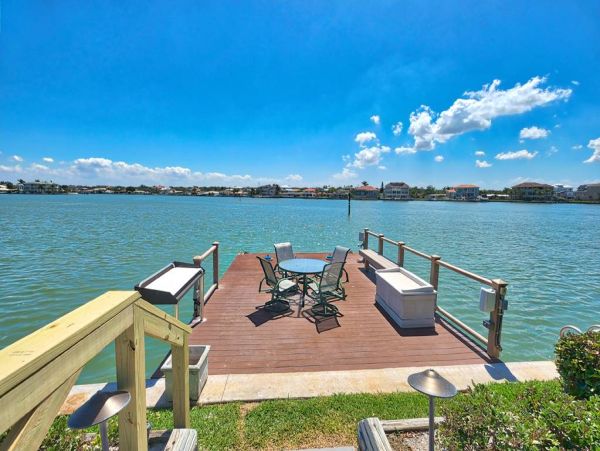 Waterfront Pool Vacation Home in Indian Rocks Beach Sleeps 10