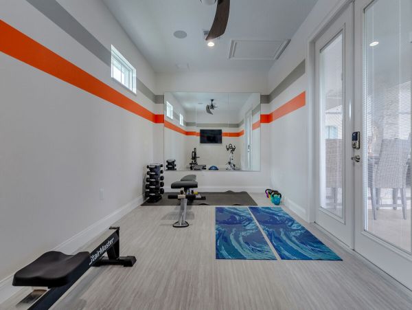 Caged Pool Kissimmee Vacation Luxury Home Seven Bedroom