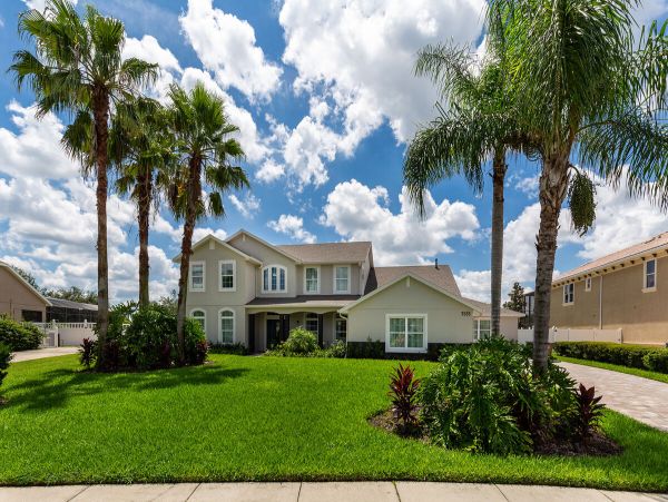 Caged Pool Kissimmee Vacation Luxury Home Seven Bedroom