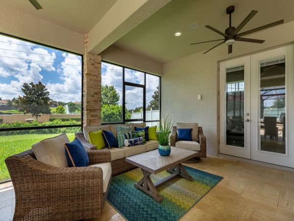 Caged Pool Kissimmee Vacation Luxury Home Seven Bedroom