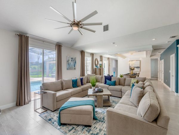 Caged Pool Kissimmee Vacation Luxury Home Seven Bedroom