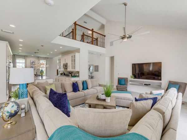 Caged Pool Kissimmee Vacation Luxury Home Seven Bedroom