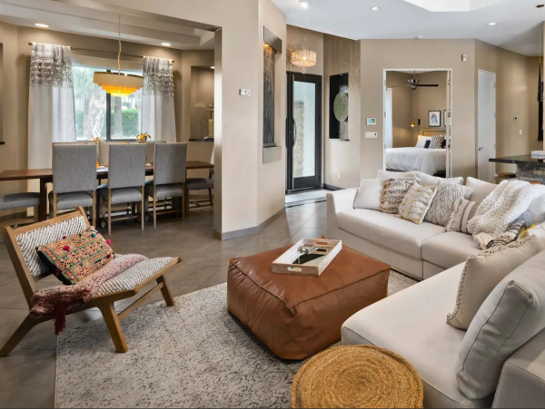 Luxury  Palm Springs Vacation Home Three Bedrooms