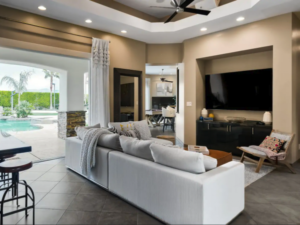 Luxury  Palm Springs Vacation Home Three Bedrooms