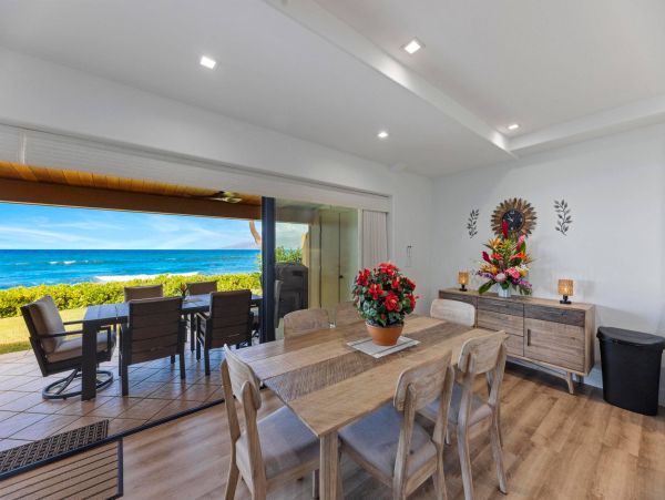 Oceanfront Lahaina Four Bedroom Vacation Townhome