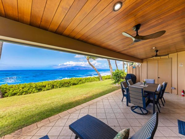 Oceanfront Lahaina Four Bedroom Vacation Townhome