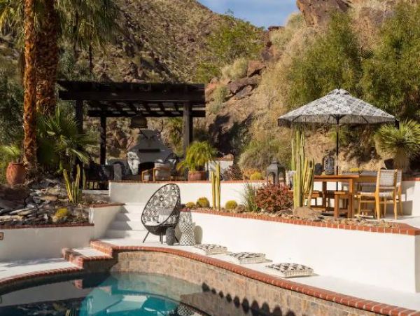 Private Pool Palm Springs Vacation Home Four Bedroom.