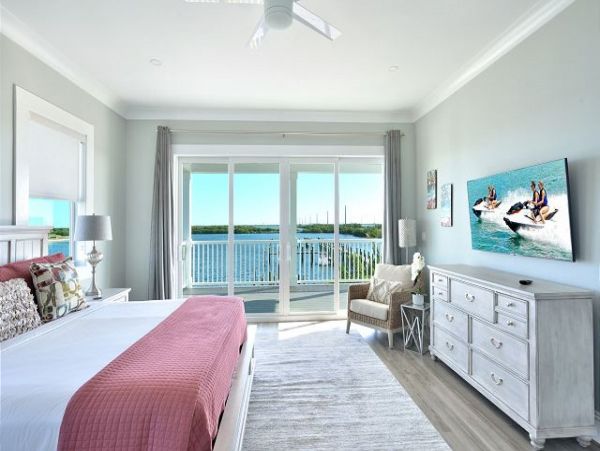 Key West Canal Front Four Bedroom Rental Home with Pool