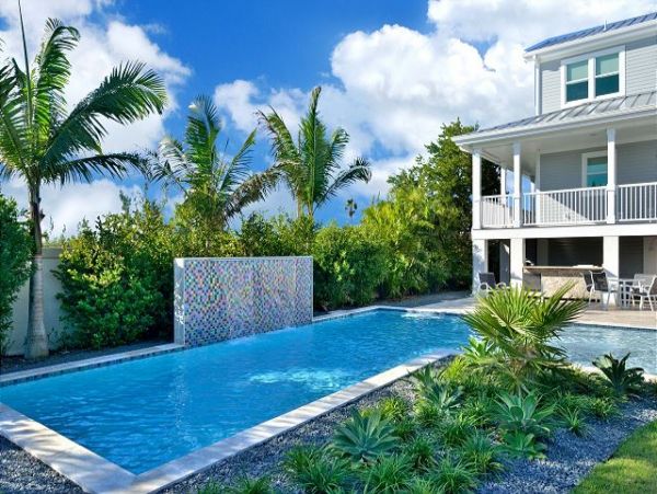 Key West Canal Front Four Bedroom Rental Home with Pool