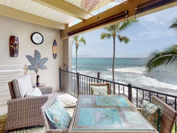 Beachfront Condo with Ocean Views
