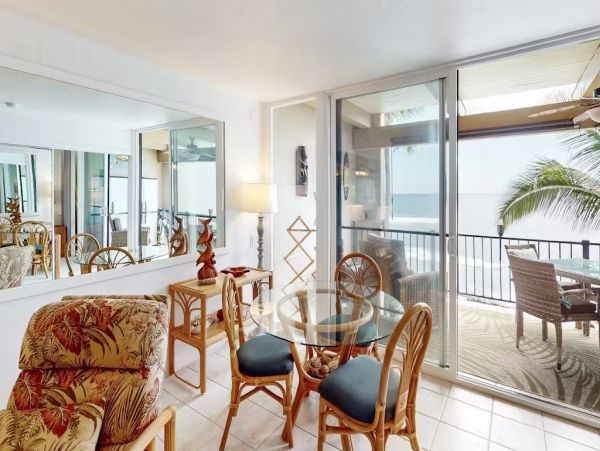 Beachfront Condo with Ocean Views