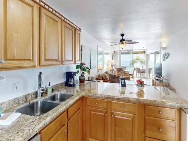 Beachfront Condo with Ocean Views