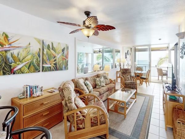 Beachfront Condo with Ocean Views