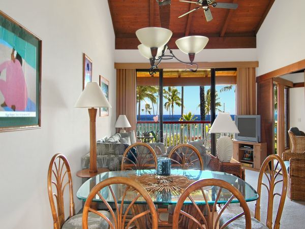 Steps away from the Poipu shoreline