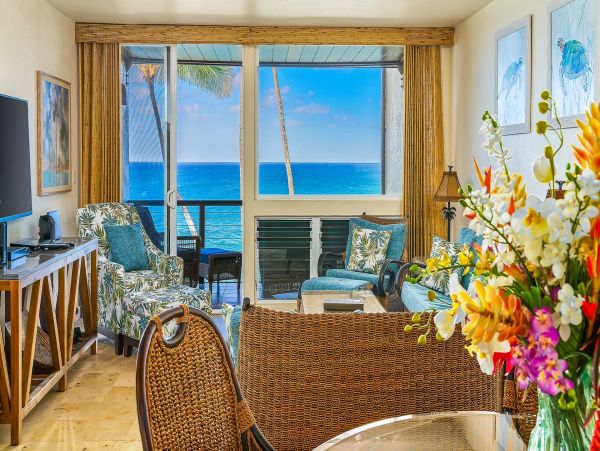 Koloa Luxury Vacation Condo Two Bedroom Oceanviews