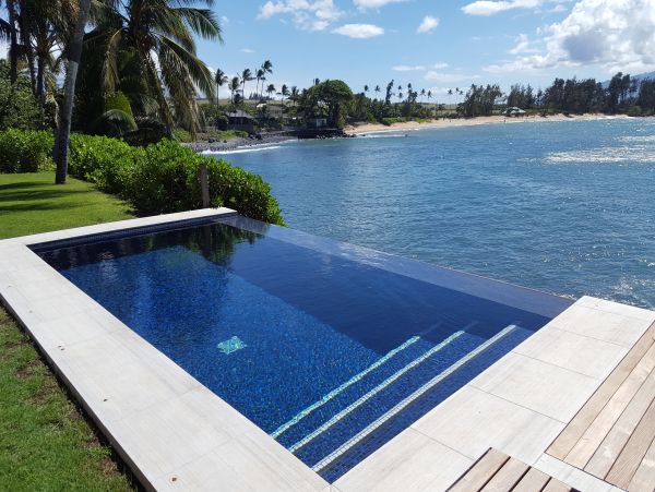 Maui Beach House with Pool Views of Pacific Ocean.
