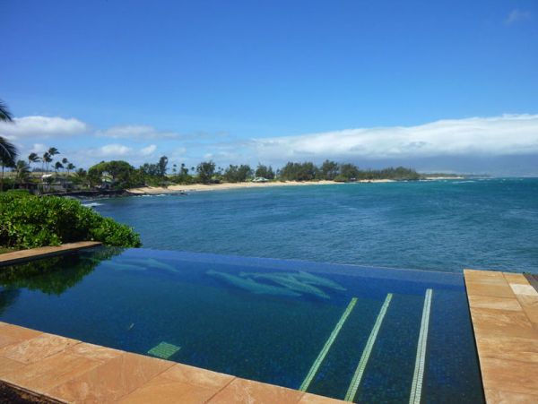 Maui Beach House with Pool Views of Pacific Ocean.