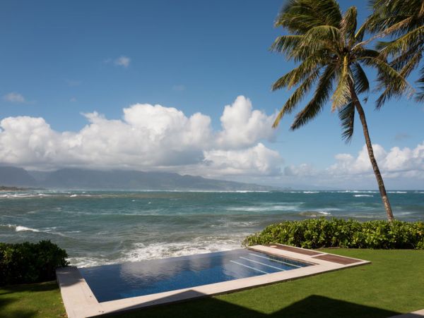 Maui Beach House with Pool Views of Pacific Ocean.