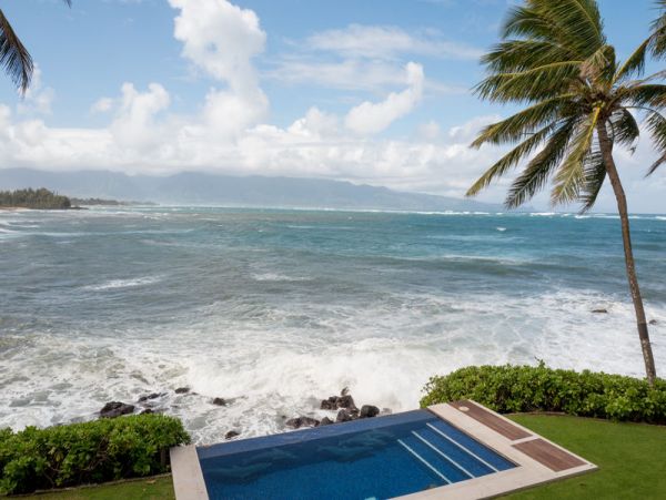 Maui Beach House with Pool Views of Pacific Ocean.