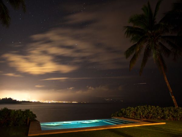 Maui Beach House with Pool Views of Pacific Ocean.