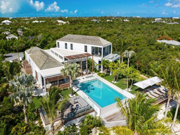 Turks & Caicos Vacation Villa with Private Pool & Bay Views