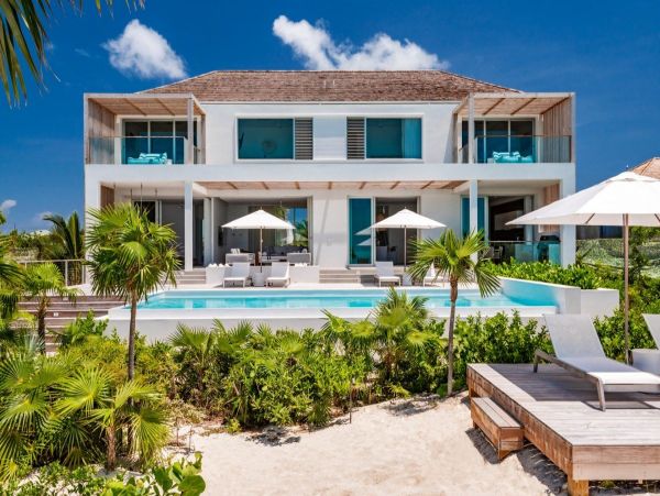 Turks & Caicos Vacation Villa Private Pool & Full Ocean View