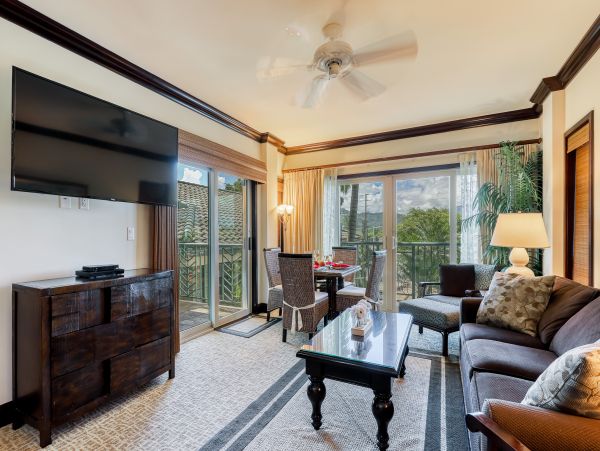 2 Bedroom  Luxury Beach Community Kauai Five Star Amenities.